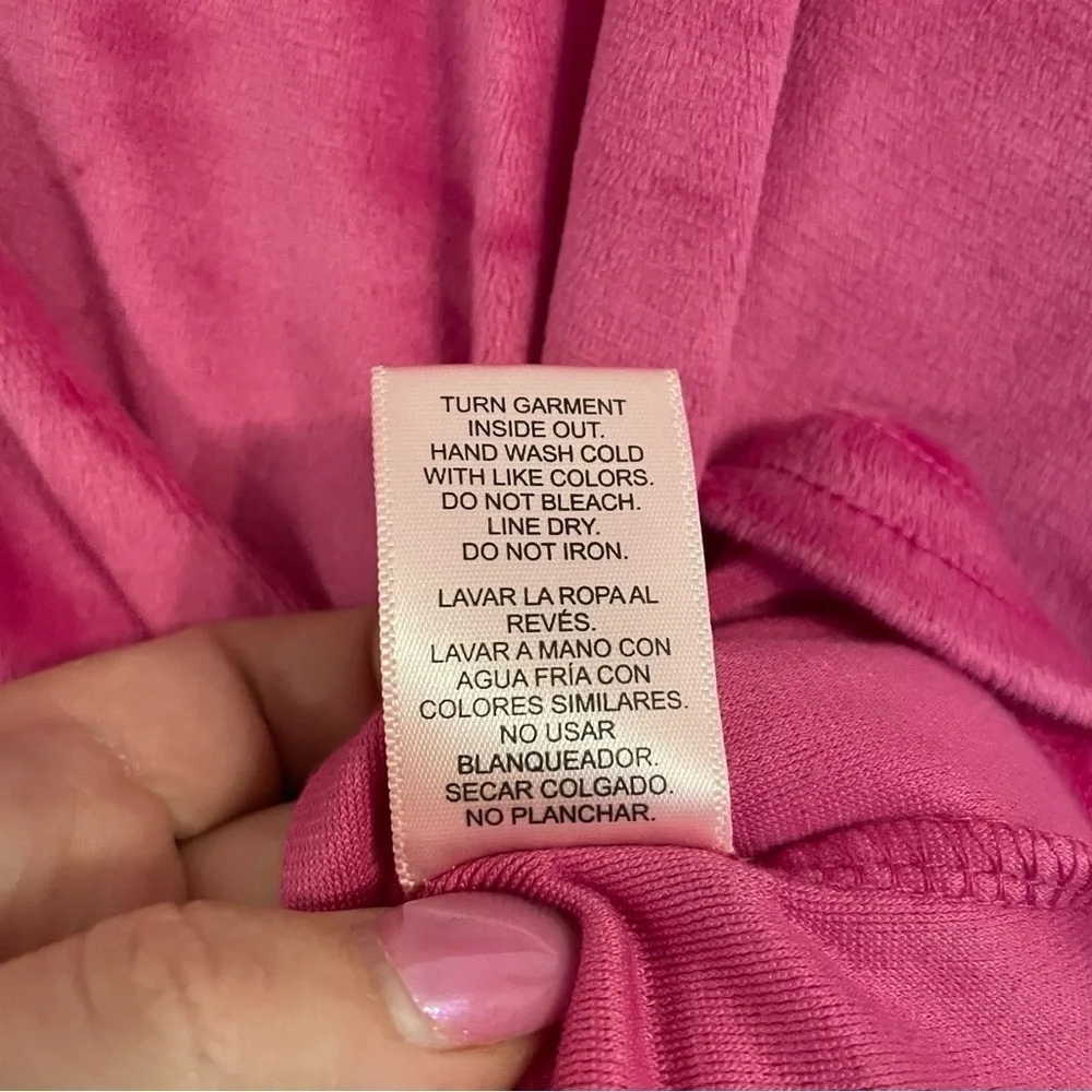 Juicy Couture cropped longe‎ sleeve hoodie size XL - Picture 4 of 7